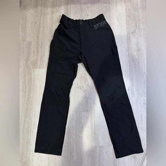FXR Other - Black Pants with Logo Detail 0234